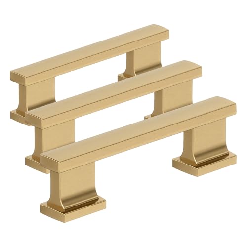 Image of Amerock 10BX37090CZ | Champagne Bronze Cabinet Pull | 3 inch (76mm) Center-to-Center | 30 Pack | Triomphe | Furniture Hardware