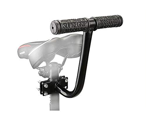 Songying Mango De Asiento Trasero De Bicicleta,Mango De Asiento Trasero De Bicicleta Universal,Accesorio De Bicicleta Para Scooter Eléctrico Bicicletas Plegables Bicicletas De Montaña,Negro Cover
