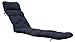 Chicreat Coussin pour Chaise Longue, 195 x 49 cm, Gris Foncé