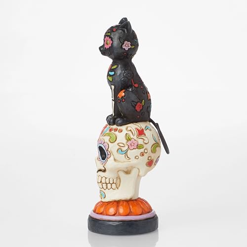 Chat noir Halloween Jim Shore statuette originale de collection 15cm