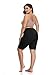 DITSONEO Plus Size Short Leggings for Women Sport Capris Knee Length Leggings Yoga Workout Gym Mid Thigh Shorts Under Dress