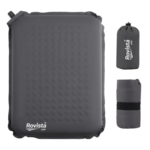 Rovista Self-Inflating Airplane Seat Cushion for Long Flights – Portable Travel Cushion Airplane...