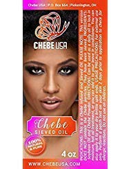 Chebe SUN-INFUSED Sieved Oil. VEGAN FRIENDLY. Chebe Particles Has Been Sieved. No Animal Products. (4 oz) (4)