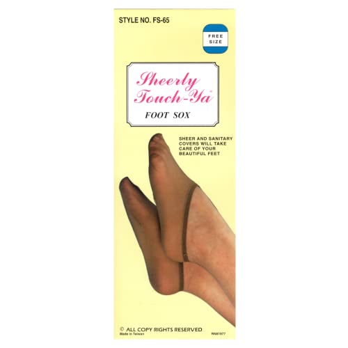Sheer Foot Sock, 12 Pairs, Made In Taiwan (French Coffee)4