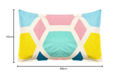 Image of Amazon Brand - Umi Super Soft Brushed Microfiber Cotton Pillow Covers, 2 Piece Pillow Covers(Not Pillow),Flange on Edges Pillow Covers 17X27(inches) 43X68(CM)