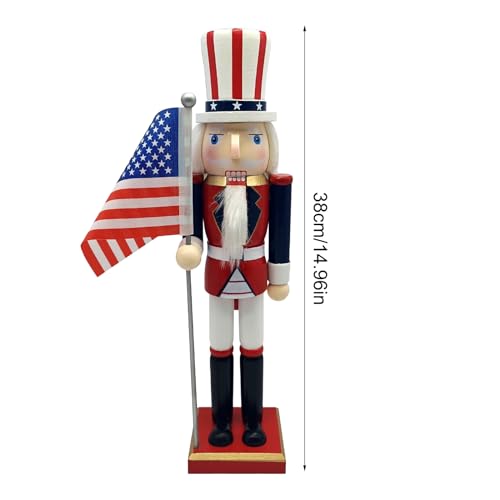 Figurine Casse-Noisette en Bois Traditionnelle et Durable - 6