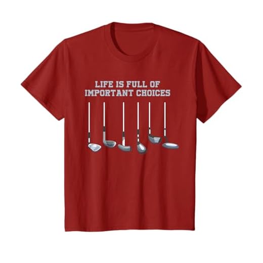 Lustige Golfer Golfschläger Golf Spielen Entscheidungen T-Shirt