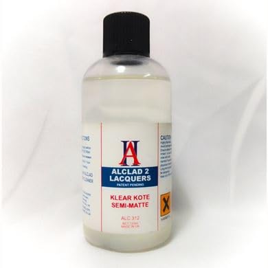 Amazon.com: Alclad II Lacquers Klear Kote Semi-Matte 4oz, ALC312