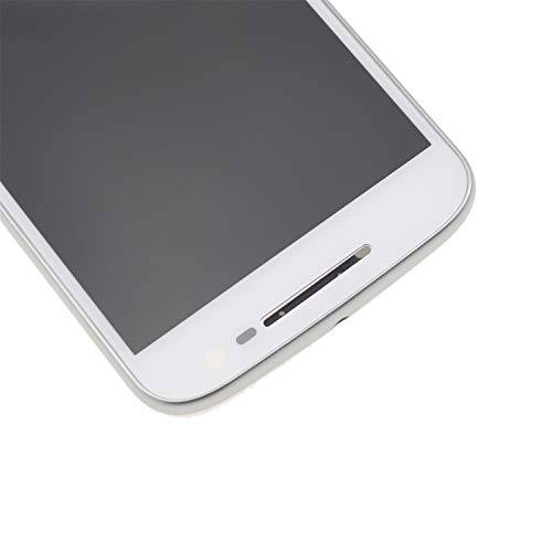 Image of LCD Display Touch Digitizer Screen Assembly with Frame Replacement for Motorola Moto G4 White