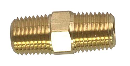 1/2 X 1/4 "ottone Esagonale Riduttore Nipplo (noto Come - Foto 5