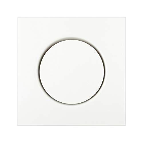 calimaero TVQZ 100 mm toevoerluchtplaatventiel ventilatieventiel vierkant voorpaneel