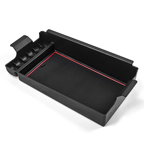 ruiya 新型 トヨタ ヴォクシー ノア 90系 専用 コンソールトレイ コンソール トレイ コンソールボックス センターコンソール ハイブリッド車専用 ノア 90系 アクセサリー 小物入れ ABS素材 充電USB機能 ガタガタ音なし 内装パーツ カスタ