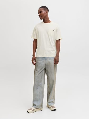 JACK & JONES Jjedover Slub Tee Ss Noos – Ansicht 3