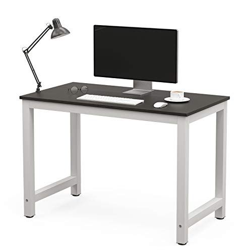 Mecor 43â€Large MDF Computer Office Desk PC Laptop Table Study Work-Station Home Office Furniture Black