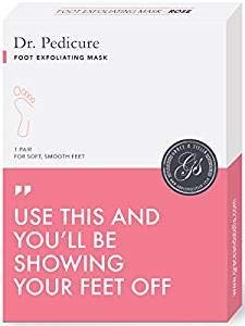 Grace & Stella Dr. Pedicure Foot Peeling Mask | Foot Exfoliating Booties to Remove Dead Skin & Callused Heels in 7-10 Days | Exfoliating Treatment for Baby Soft Feet