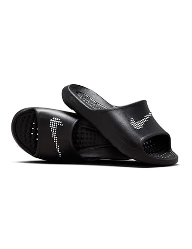 NIKE Victori One, Chanclas Hombre, Black White 001, 35.5 EU