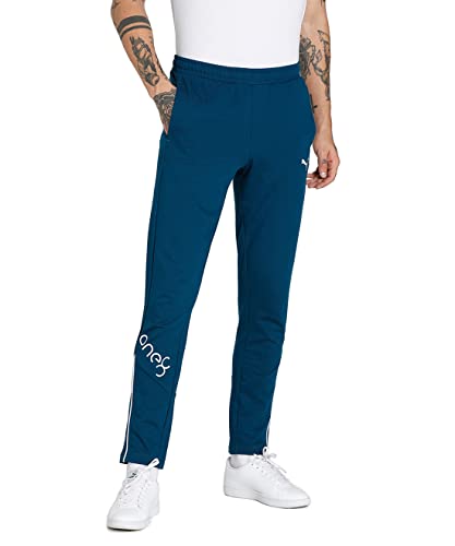 Image of PUMA Men's Mid Rise Regular Track Pants