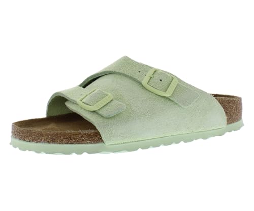 Birkenstock Unisex Zurich BS Suede Embossed Sandals - Main Image