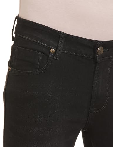 Image of Spykar Men's Kano Slim Fit Mid-Rise Jeans (Ankle Length)