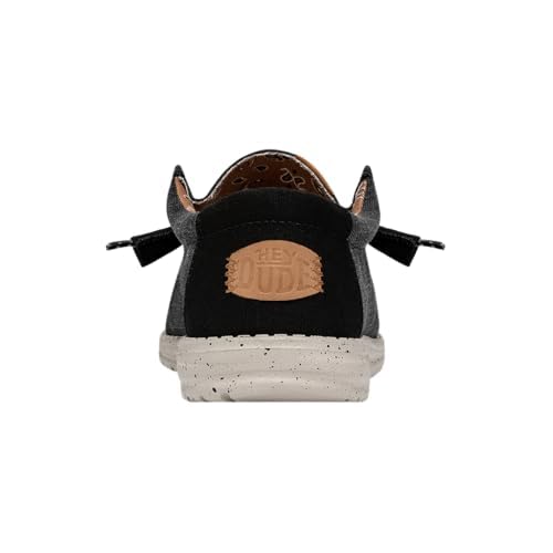 Image of HEYDUDE Men's Wally Washed Canvas, Men's Shoes, Slip-on Loafers, Comfortable & Light-Weight