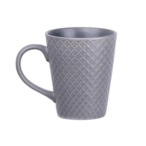 كوب قهوة وشاي من الخزف الحجري من كويزين آرت، سعة 350 مل، لون...