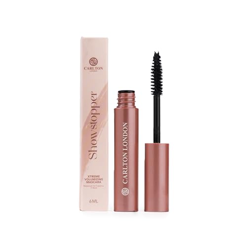 Image of Carlton London Soulmate Surprise Gift Set of 5 - Mascara, Perfume, Eye Shadow Palette, Heart Charm & Card | Cosmetic & Makeup Gift Set for Women