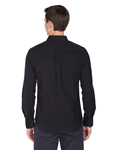 Image of U.S. Polo ASSN. Men Cotton Solid Tailored Fit Shirt