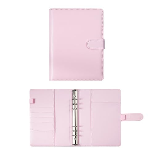 WEZANHIマカロンノートパッドA6バインダー (ああ6,青)