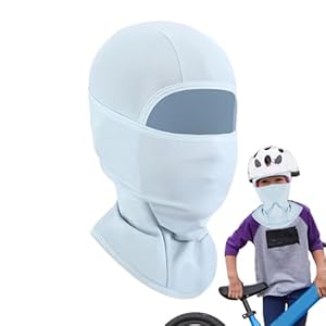 Koelende gezichtsbedekking voor kinderen, verkoelende gezichtsbedekking – herbruikbare zonnebescherming voor kinderen, wasbaar, voor fietsen, hardlopen, kamperen