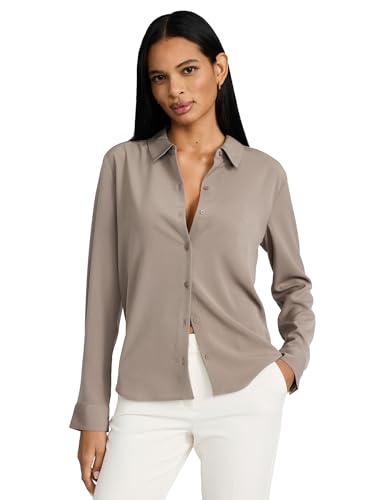 Amazon.com: EXPRESS Women's Portofino Shirt Relaxed Fit Lightweight Crepe Button-Up, Long Sleeve Mushroom : Clothing, Shoes & Jewelry Amazon.com: EXPRESS Women's Portofino Shirt Relaxed Fit Lightweight Crepe Button-Up, Long Sleeve Mushroom : Clothing, Shoes & Jewelry