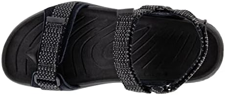 ECCO Men's Ankle-Strap Flat Sandal, Black, 12 | Image 5