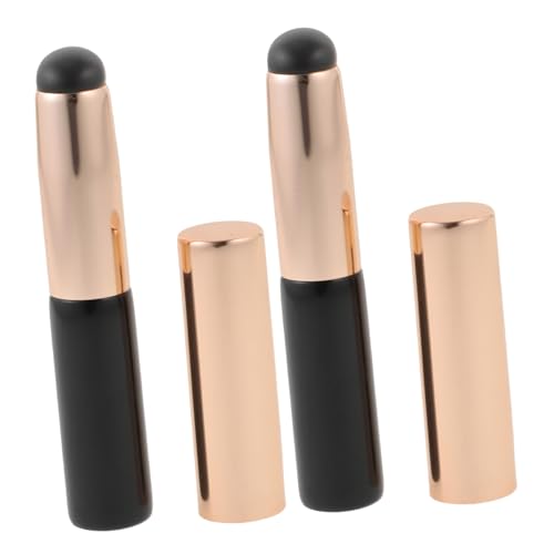 VALICLUD Pincel de Labios de Pequeño con Tapa Antipolvo Aplicador Versátil para Brillo y Corrector Cómodo y Portátil para