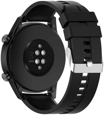 Watch Strap Band for Huawei Watch 3/3 Pro/GT2 Pro/GT2e/GT2/GT 46mm/Galaxy Watch 3 45mm/Galaxy Watch 46mm/Gear S3/Ticwatch Pro 3, 22mm Silicone Sports Gym Watch Strap