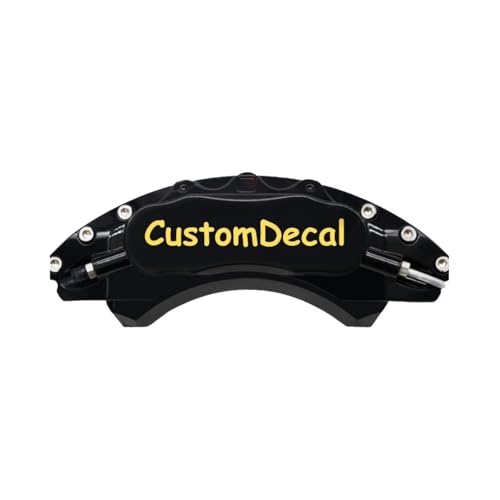 Custom Calipers Stickers/Decal Die-Cut Brake Caliper Decals High-Performance Vinyl Multiple Colors | Custom Vehicle Aesthetic Stickers