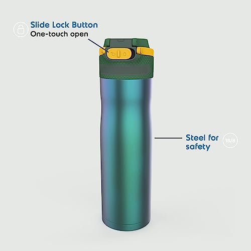 Image of Headway Oslo Thermosteel Water Bottle Gradiant Rainbow 750 ml - 2 Years Brand Warranty | Stainless Steel Water Bottle | Steel Bottle | 20 Hours Hot & 24 Hours Cold | Ideal for Home and Office