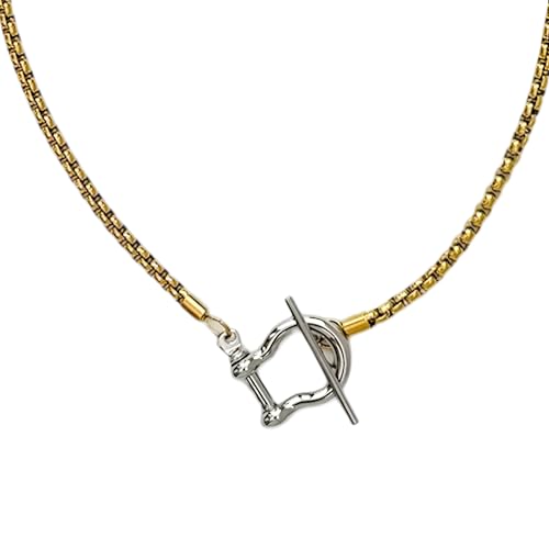 Collier de pendentif en forme en U Tiff porte-bonheur tendance pour homme