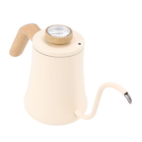 Pava eléctrica con pico largo 600ml acero inoxidable miniatura 7