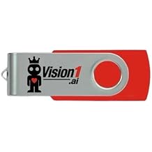 Vision1 Mini Offline AI Assistant on USB Drive No Subscription Private Local AI Device Portable AI Chat and Document Analysis Compatible with PC System