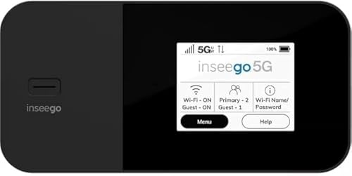 Inseeg Mifi X Pro M3000 5G And 4G Lte Hotspot | Carrier Unlocked | All Day Battery Life | Wifi 6 Technology