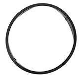 JOINPAYA Cornice Minimalista in Plastica per Orologio da Parete 12 Pollici Bordo Largo Antigraffio, Finitura Lucida, Sostituzione per Orologi da Parete Moderni, per Casa e Ufficio