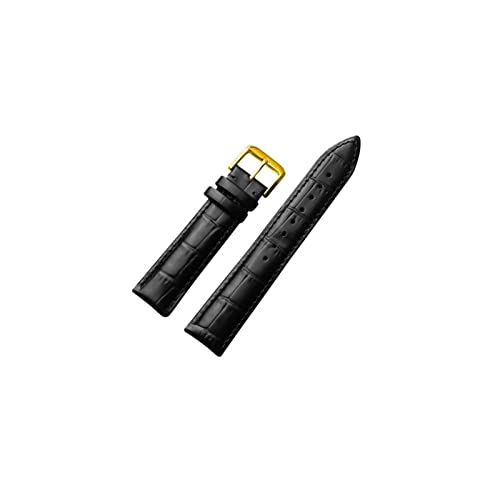 Correas de cuero 18mm para reloj de mujer estilo casual de oficina y uso diario diario