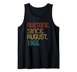 Photo Gallery awesome since august 1966 56th birthday retro 56 years old canotta Photo Gallery awesome since august 1966 56th birthday retro 56 years old canotta