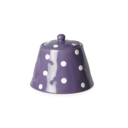 Maxwell and Williams Sprinkle Sugar Bowl, Purple
