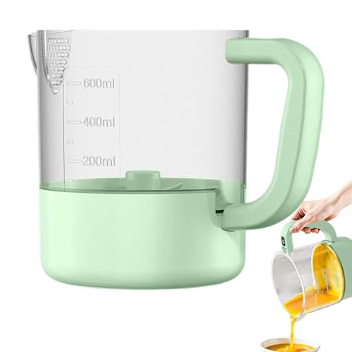 Batidor eléctrico - Batidora de alimentos recargable 2 en 1 - Batidora de mano | Batidora de mano portátil para espuma de leche, café, batidos, salsas, alimentos para bebés | Colador integrado