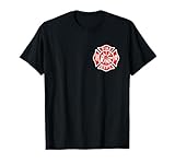 Fire Department Logo Uniform Fireman Symbol Firefighter Gear T-Shirt