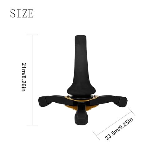 Trépied saxophone soprano pour scène et studio - Support stable flûte et clarinette - 4