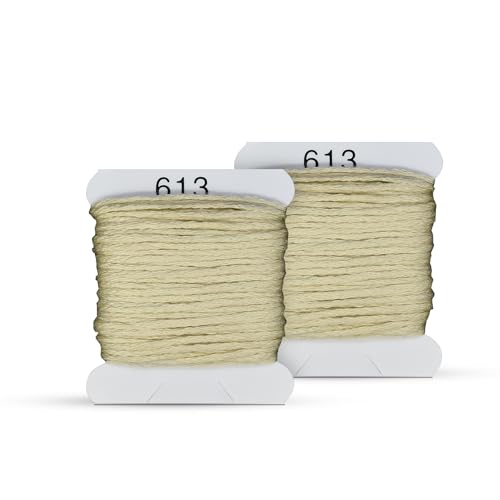Image of Embroidery Floss Kit and Refills - Cotton Threads - DMC Color Coding for Cross Stitch, String Crafts, Friendship Bracelets
