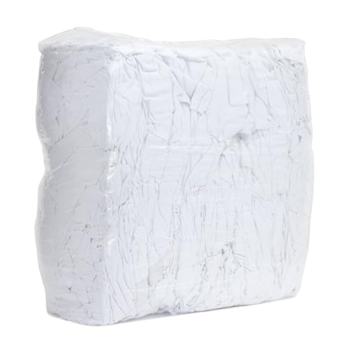 Furniture Clinic Chiffon en Coton Non Pelucheux de 10 kg – pour Nettoyer, polir, polir, cirer et essuyer.