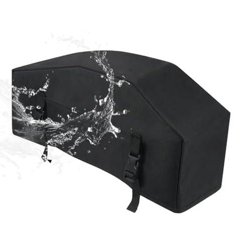 Winch Cover 防塵,UVカット 調整可能ストラップ,オックスフォード生地 防水加工 ウインチプロテクティブカバー - 雪用 自動車用 車用 屋内用 屋外用 海洋用