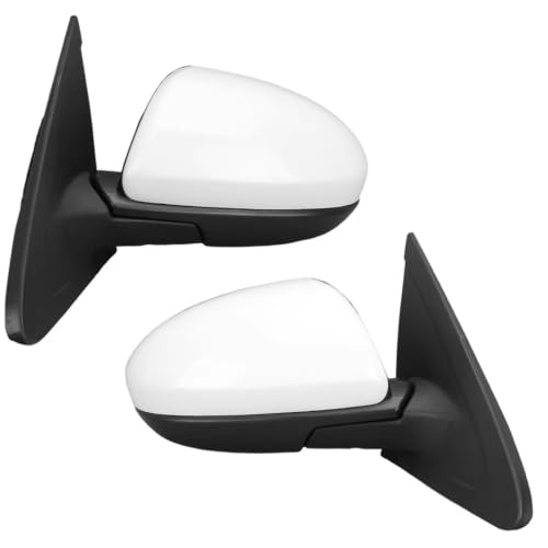 Miroir d'angle mort pour Mazda 3 BL 2009-2013 rétroviseur manuel blanc